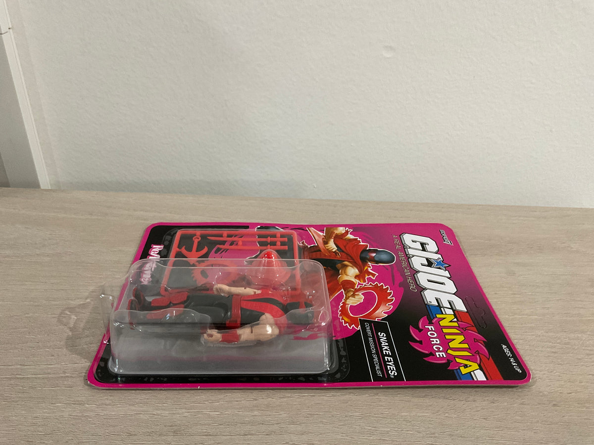G.I. Joe ReAction+ Snake Eyes (Ninja Force) 3.75-Inch Action Figure