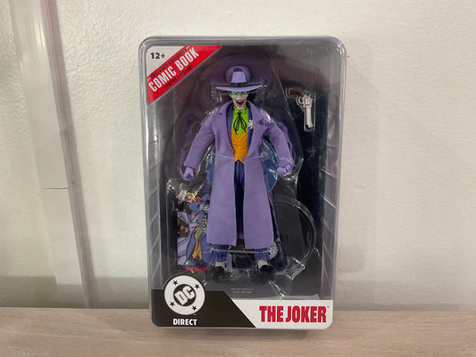 The Joker (Crisis on Infinite Earths) 7-Inch Action Figure with Comic – DC Page Punchers