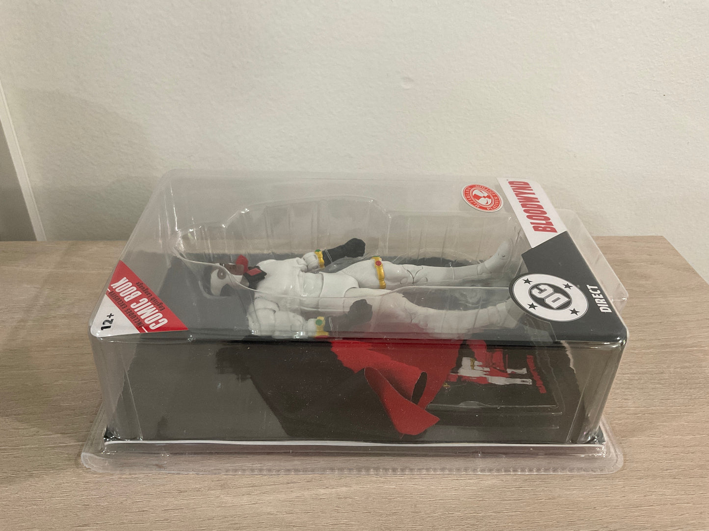 McFarlane DC Page Punchers Bloodwynd Red Platinum Edition Justice League #77 7-Inch Figure