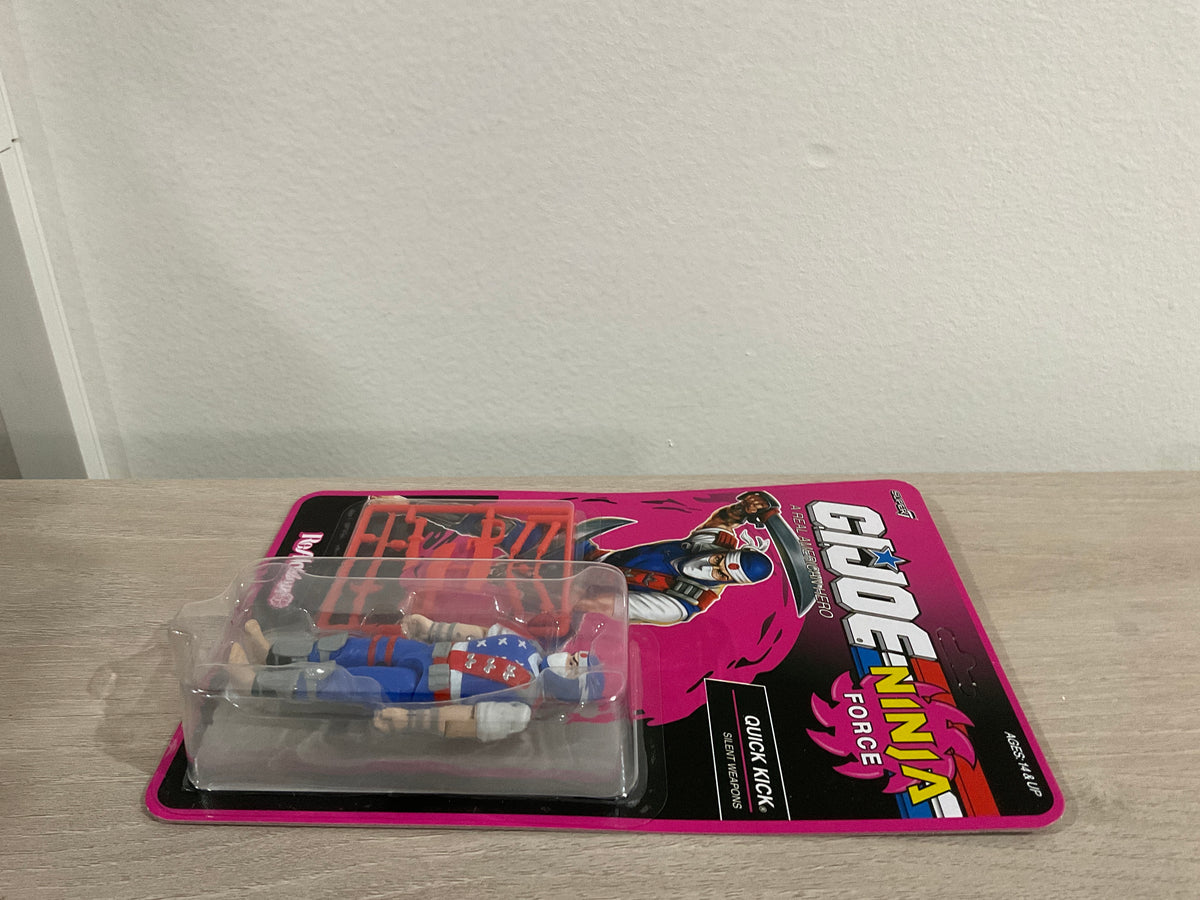 G.I. Joe ReAction+ Ninja Force Quick Kick 3.75" Action Figure - Unpunched