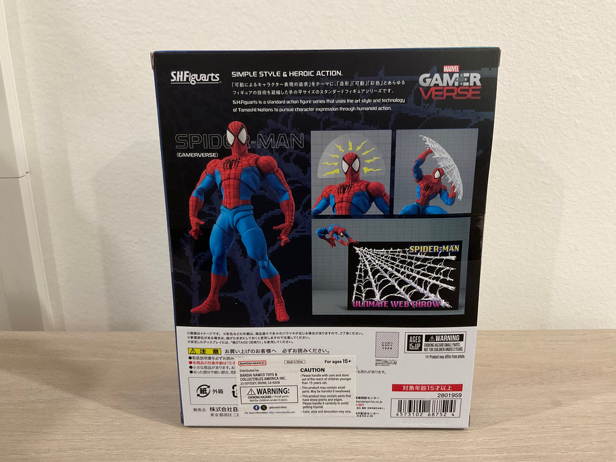 Marvel S.H.Figuarts Spider-Man (GAMERVERSE) Action Figure