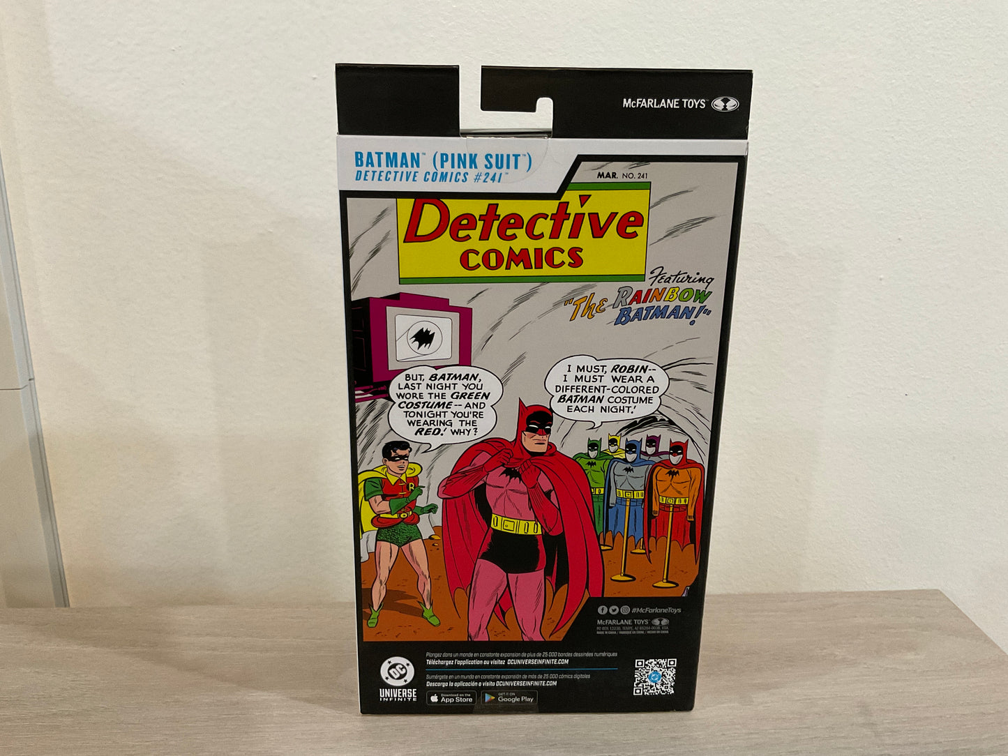McFarlane DC Multiverse Batman Pink Suit Red Platinum Edition 7-Inch Action Figure