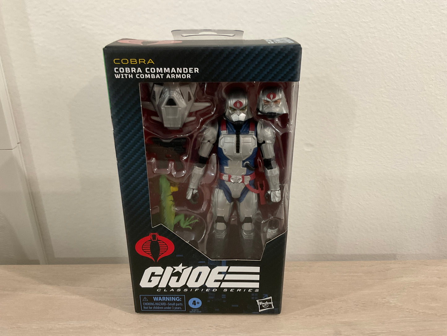 G.I. Joe Classified Series Cobra Commander with Combat Armor 6-Inch Action Figure