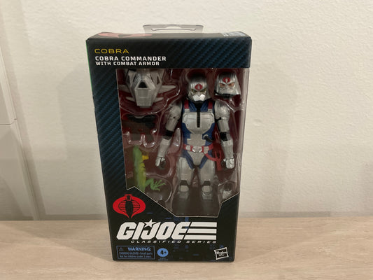 G.I. Joe Classified Series Cobra Commander with Combat Armor 6-Inch Action Figure