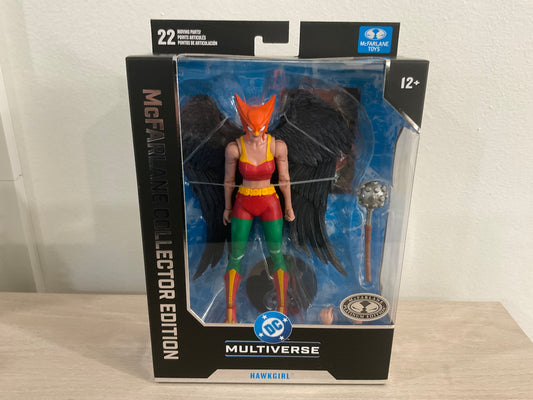DC McFarlane Collector Edition #63 Platinum Edition Hawkgirl (First Appearance) 7-Inch Scale Action Figure – Chase Variant