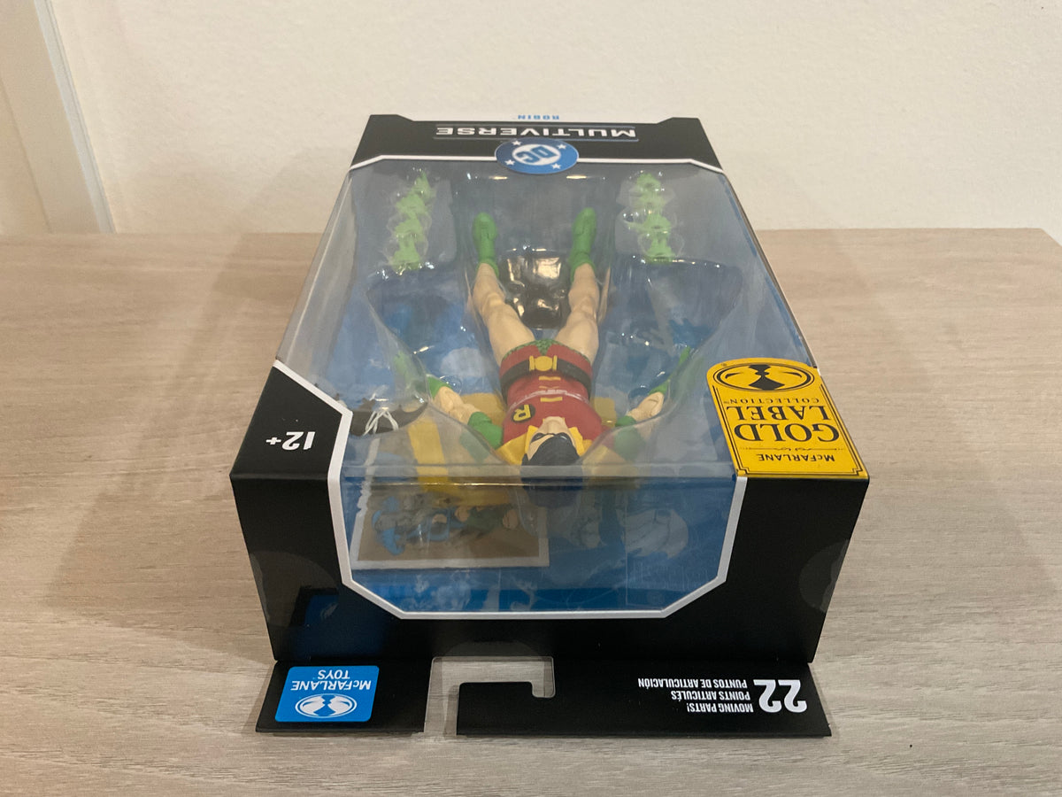 DC Multiverse Robin (Silver Age) 7" Action Figure Gold Label McFarlane Toys