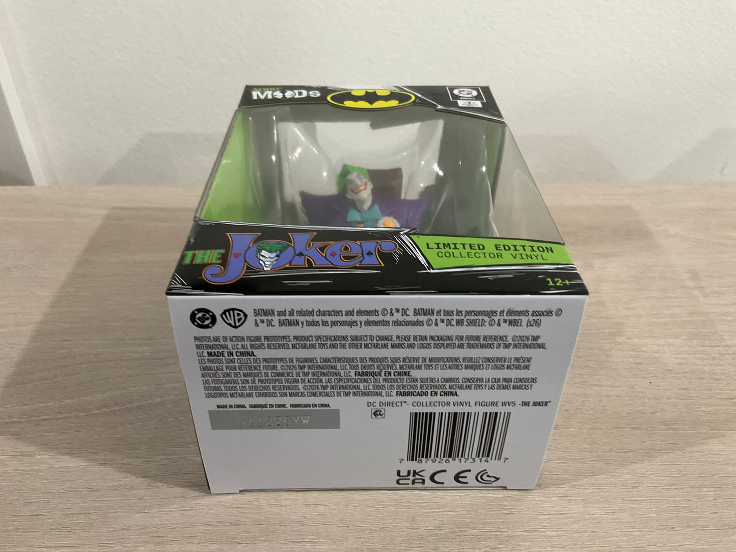DC Direct Collector Vinyl Wave 5 The Joker Todd's Mods Limited Edition 4 1/2-Inch Scale Posed Figure