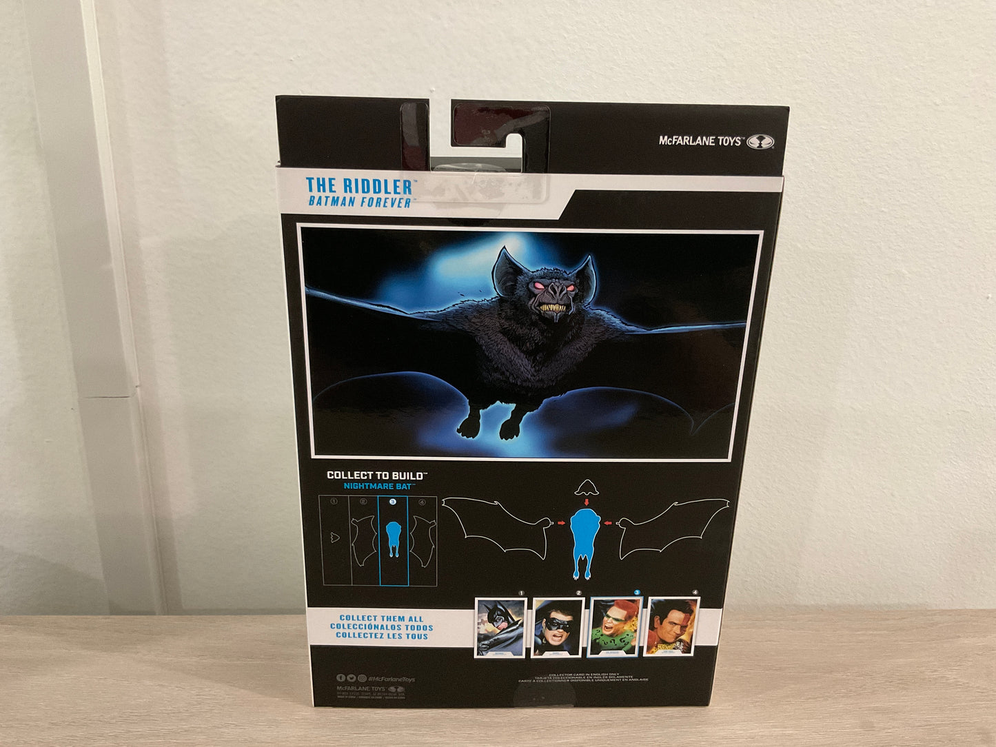 McFarlane DC Multiverse The Riddler Batman Forever Nightmare Bat BAF 7-Inch Figure