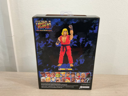 Street Fighter Ken Red Outfit 6-In Action Figure Jada Toys