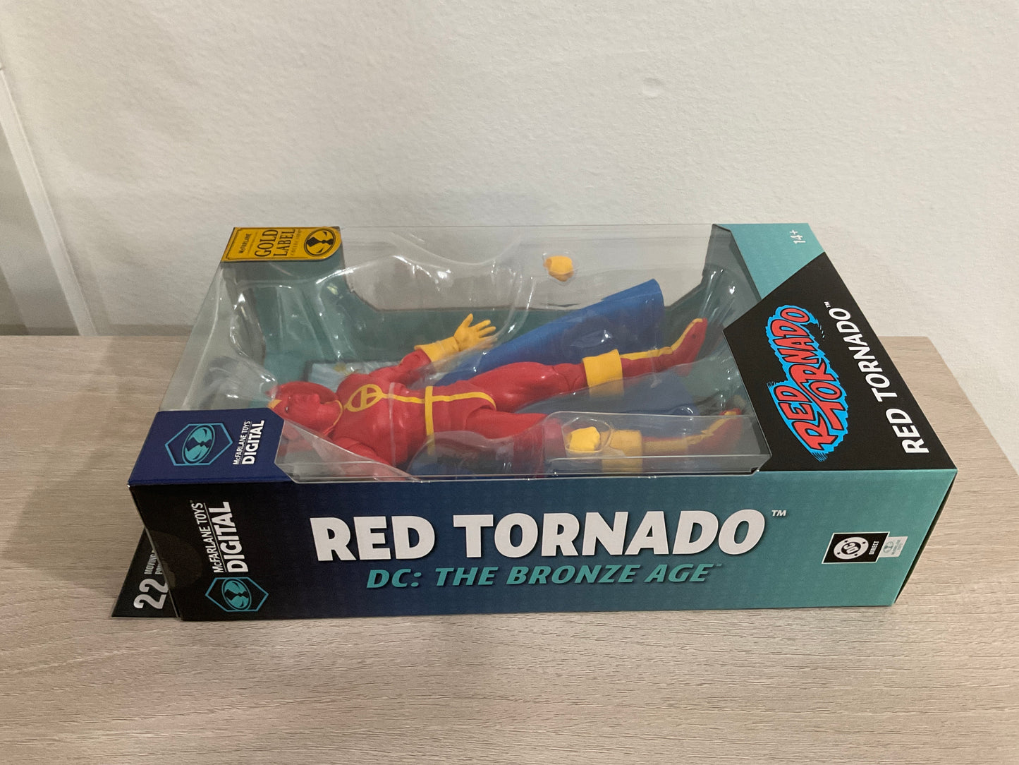 Red Tornado (DC: The Bronze Age) 7-Inch Action Figure with McFarlane Toys Digital Collectible