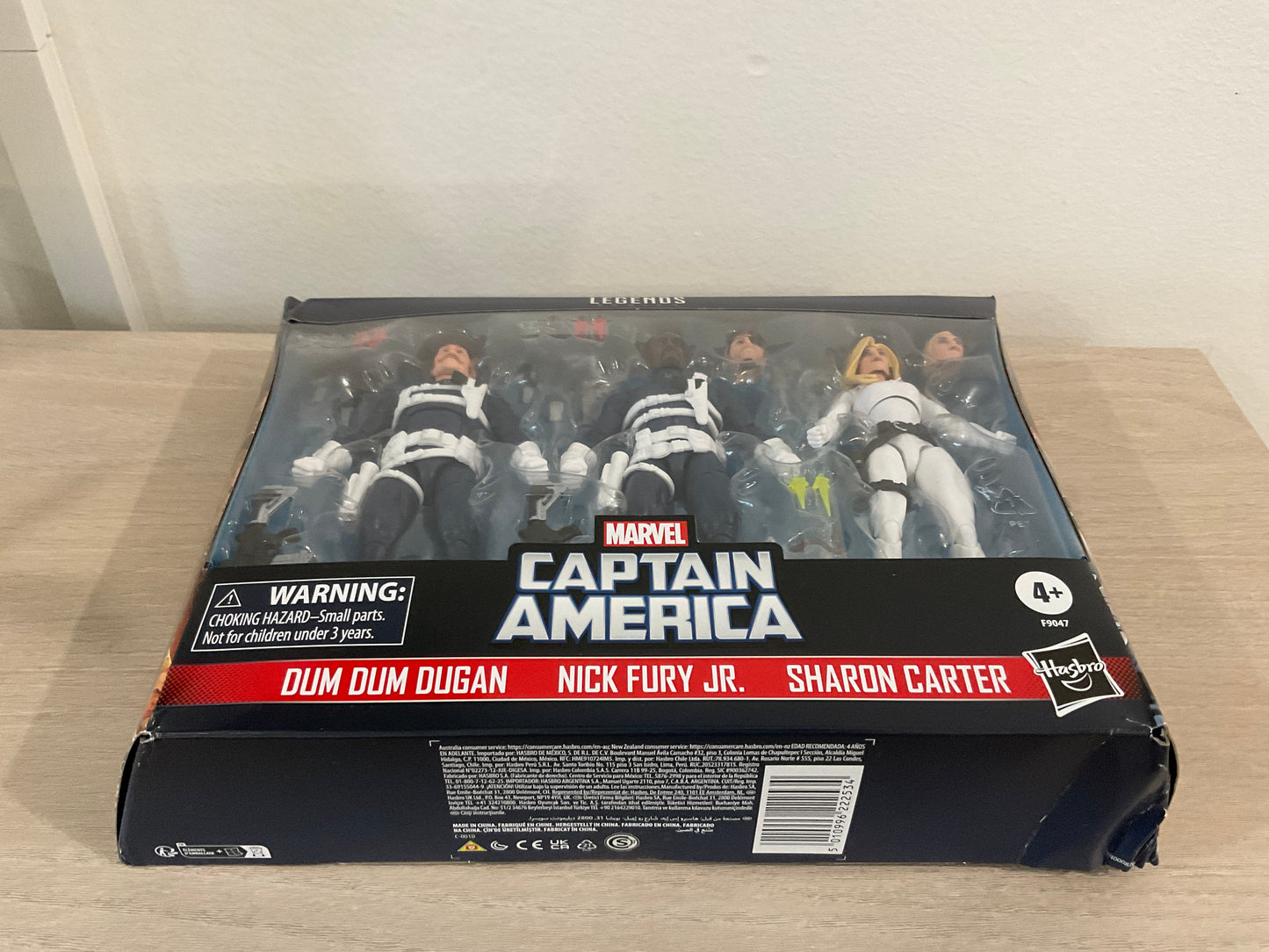 Marvel Legends Series S.H.I.E.L.D. 3-Pack – Dum Dum Dugan, Sharon Carter & Nick Fury Jr. 6" Figures (Damaged Packaging 4)