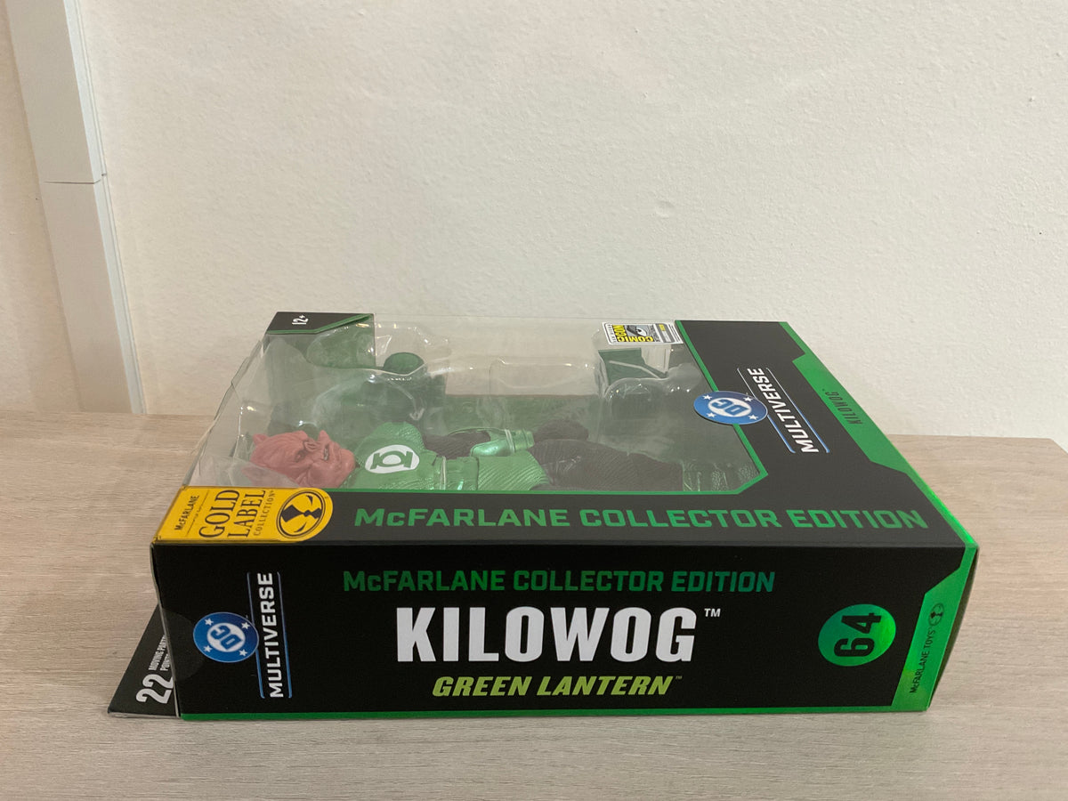 DC Multiverse Kilowog (Green Lantern) McFarlane Collector Edition #64 SDCC 2026 Exclusive Action Figure – Damaged Packaging