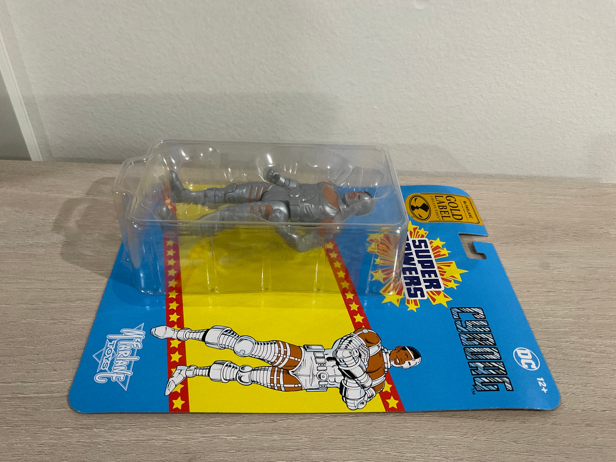 Cyborg 4.5″ Gold Label Figure – DC Super Powers Exclusive