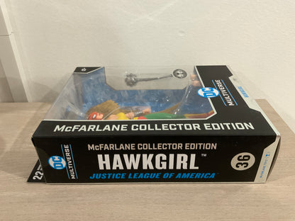 DC Multiverse Hawkgirl (Justice League of America) McFarlane Collector Edition 7" Figure - Chase Platinum