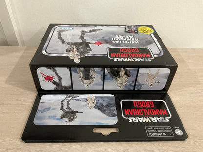 Star Wars Vintage Collection Mandalorian Grogu AT-RT 3.75-Inch Figure Set Hasbro
