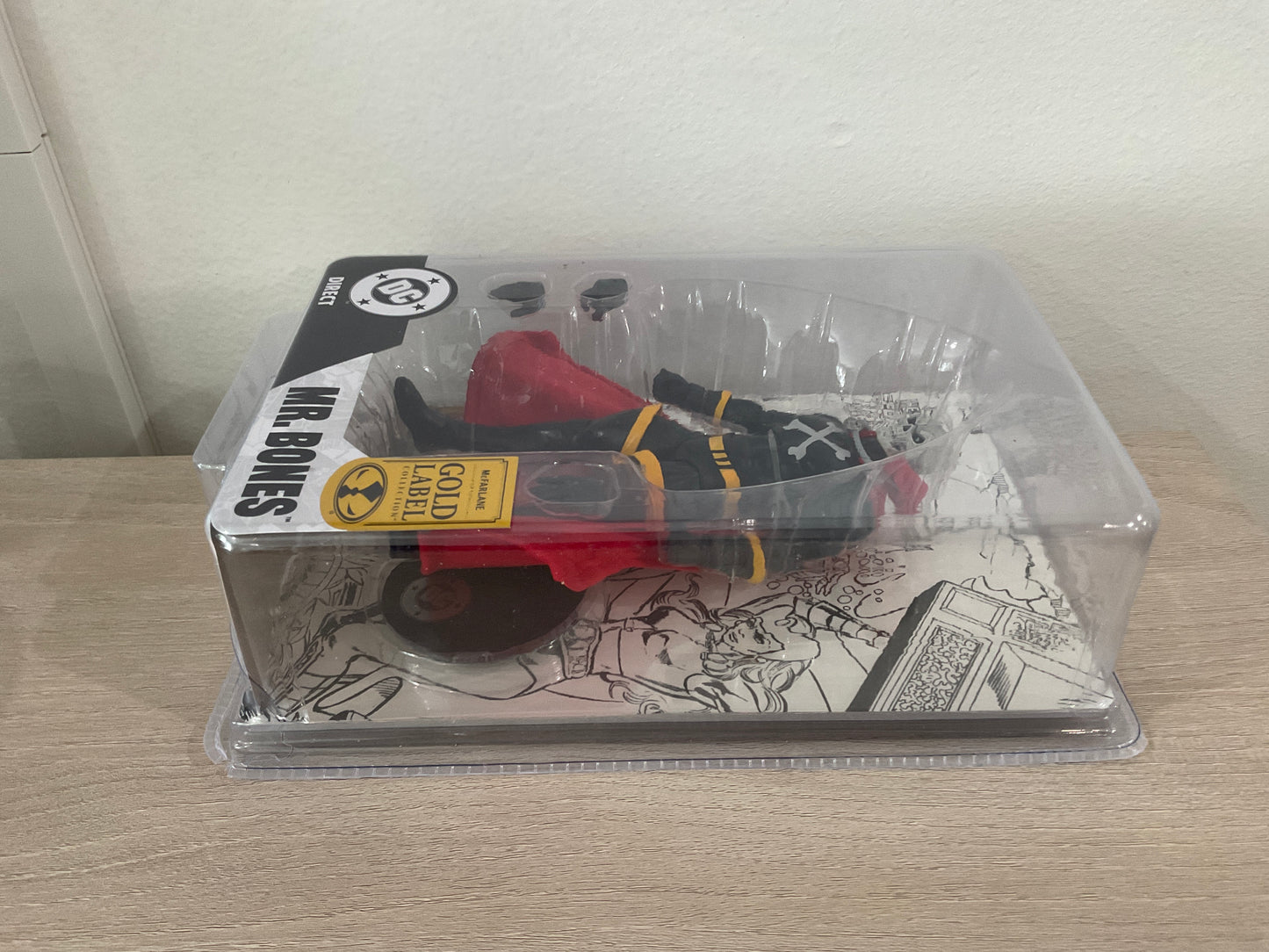 Mr. Bones (Infinity Inc. #16) Gold Label 7" Action Figure w/ Lithograph – McFarlane DC Multiverse (Substandard)