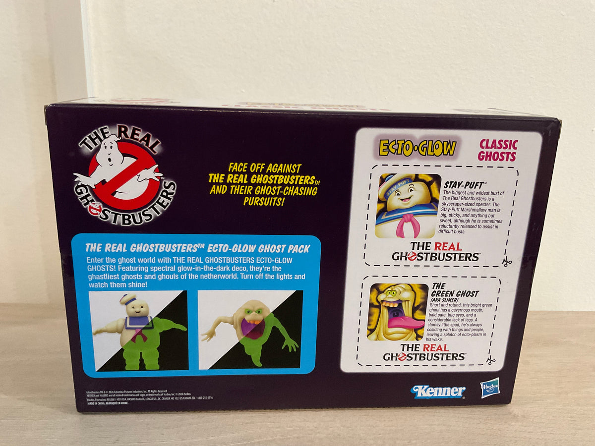 Ghostbusters Kenner Classics The Real Ghostbusters Ecto-Glow Classic Ghosts