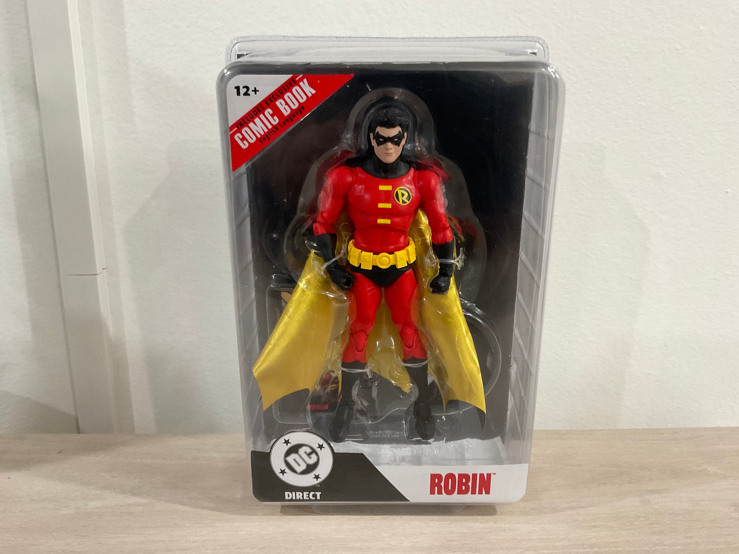 DC Direct Page Punchers Robin Teen Titans #41 7-Inch Figure with Comic