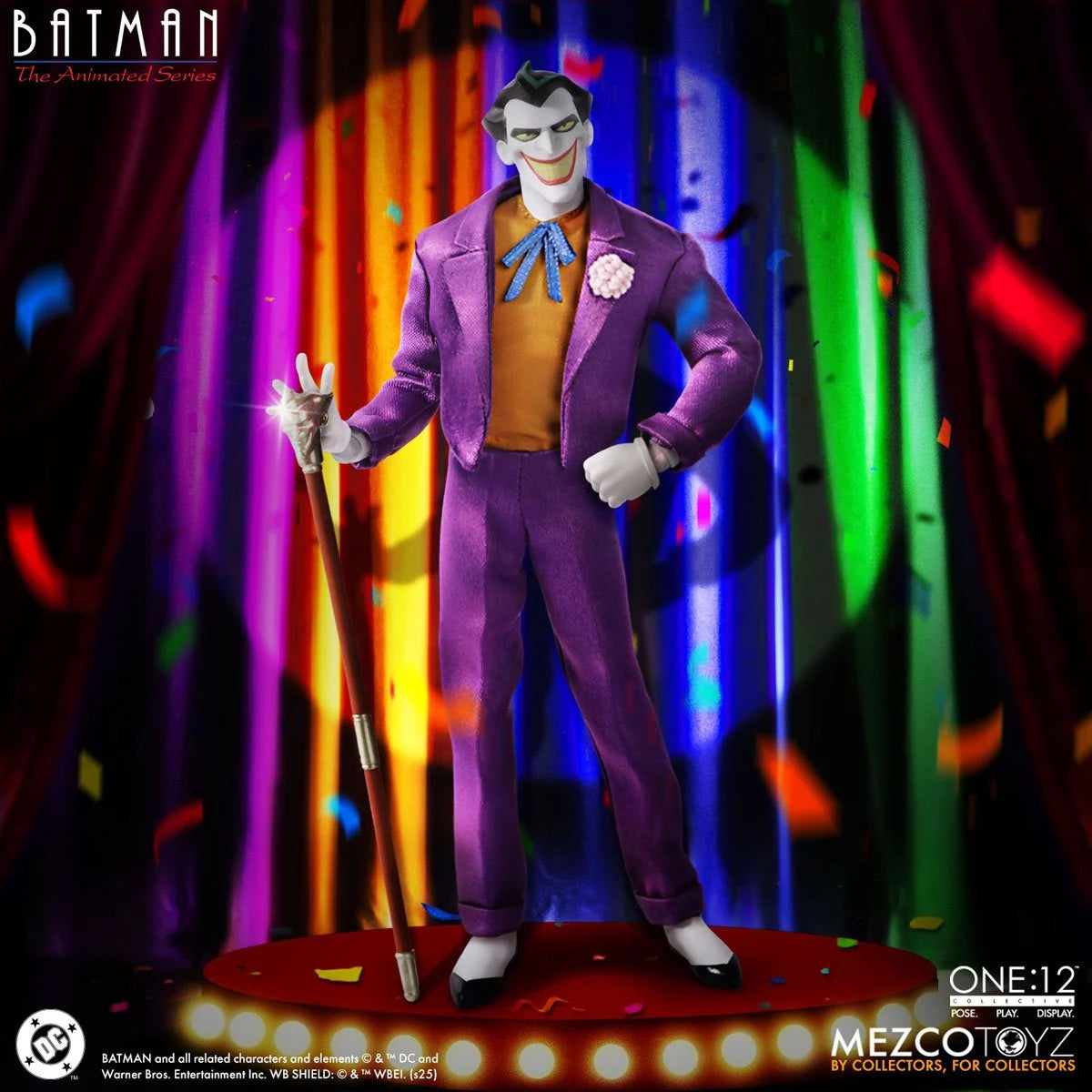 Mezco One:12 Collective Joker Animated Series 6-In Action Figure