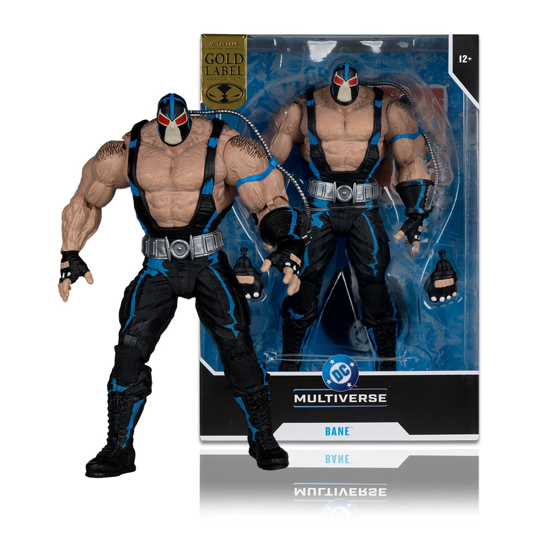 DC Multiverse Bane (Knightfall) Mega Figure Gold Label McFarlane Toys