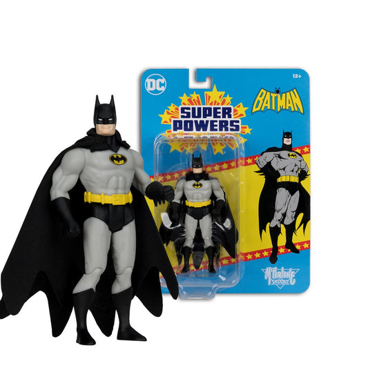 DC Super Powers Wave 9 Batman Black and Gray 4.5-Inch Scale Action Figure