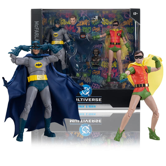 DC Multiverse Batman & Robin Classic TV Series Collector Edition #5 7-Inch Action Figure 2-Pack