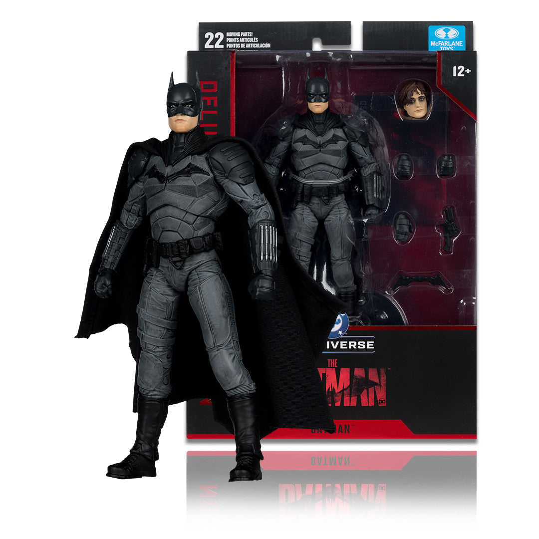 DC Multiverse Deluxe Theatrical Edition The Batman 2022 Batman 7-Inch Scale Action Figure