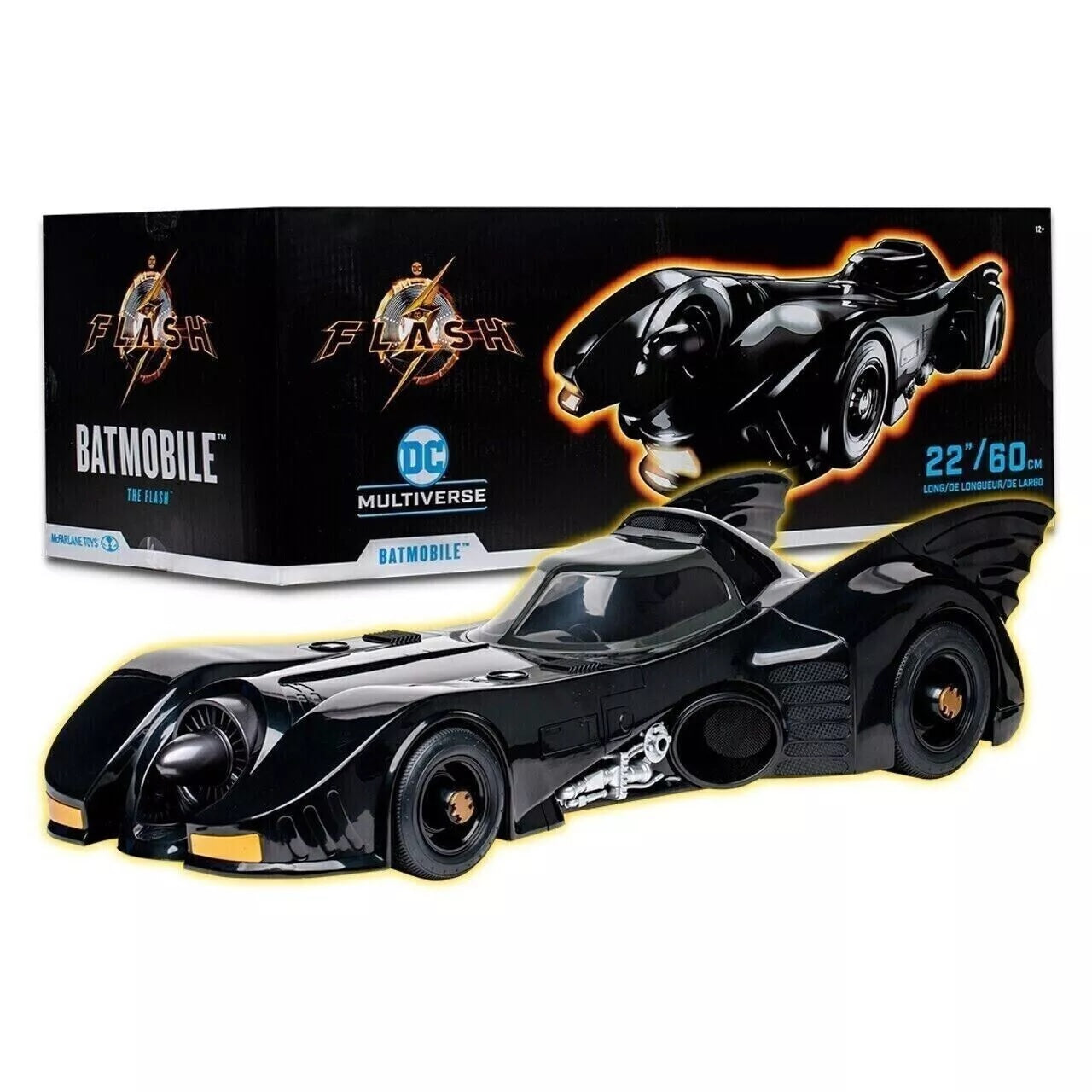 McFarlane - DC Multiverse - The Flash Movie Vehicle - Batmobile 1:18 Scale Collectible