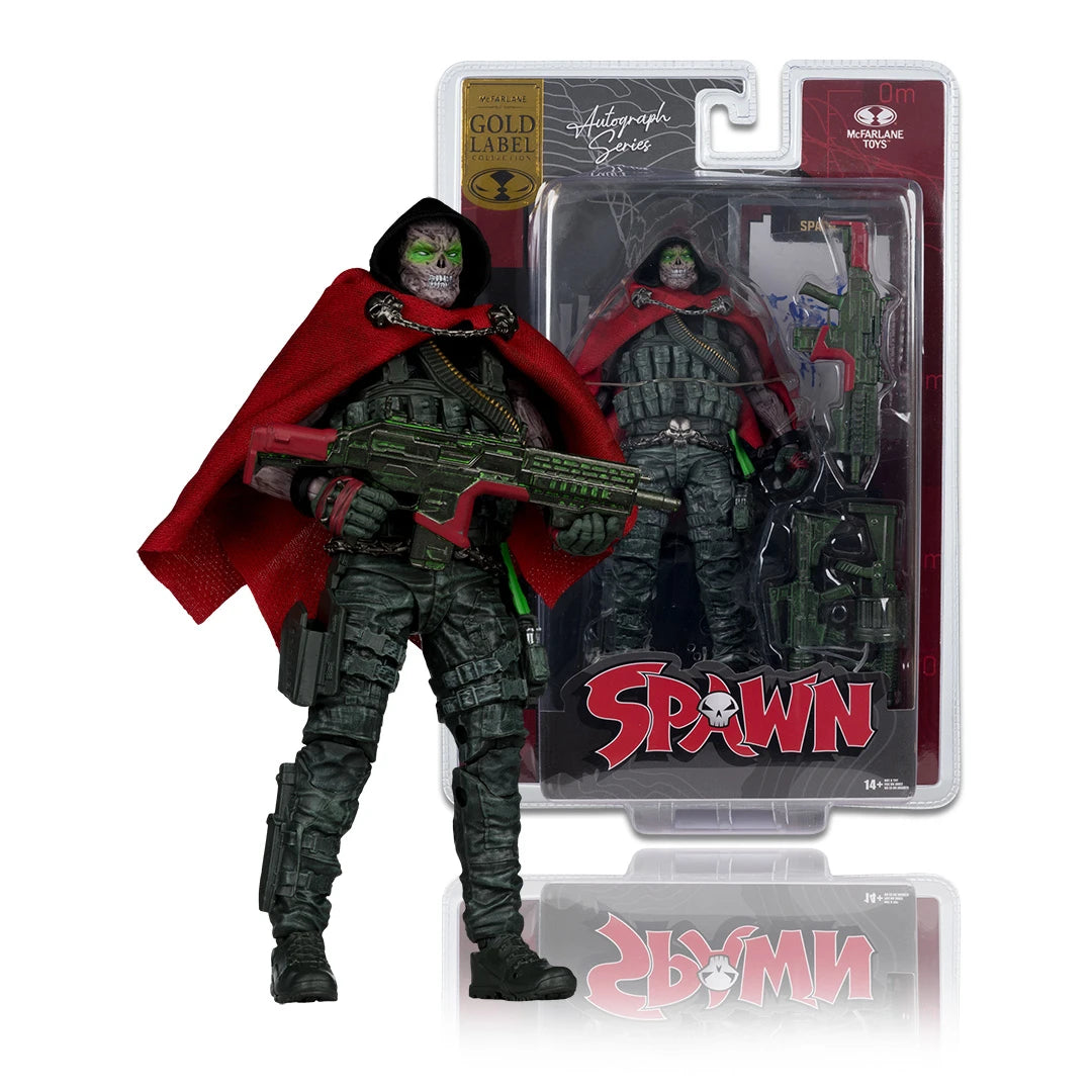 Burned Spawn (Call of Duty) Autograph Series Gold Label 7" Figure