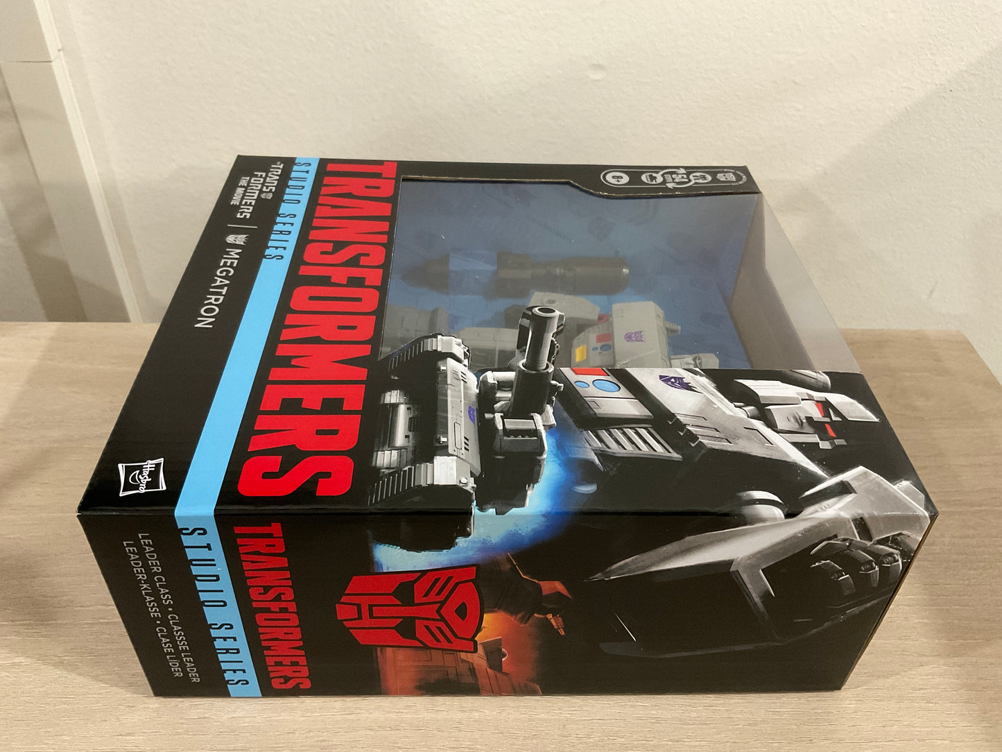 Hasbro Transformers Studio Series 86 Megatron Leader Class 8.5-In Figure