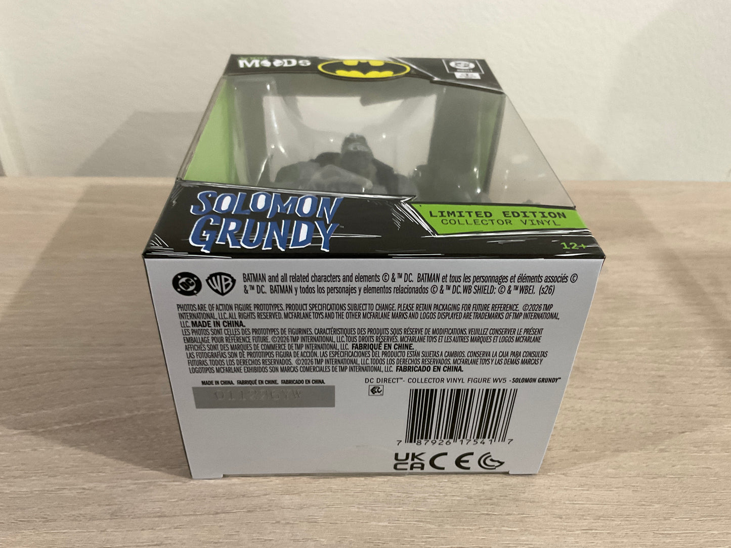 DC Direct Collector Vinyl Wave 5 Solomon Grundy Todd's Mods Limited Edition 4 1/2-Inch Scale Posed Figure