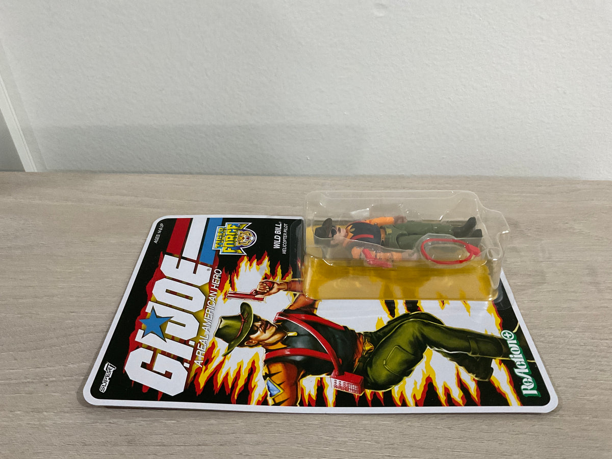 G.I. Joe ReAction+ Wild Bill (Tiger Force) 3.75-Inch Action Figure
