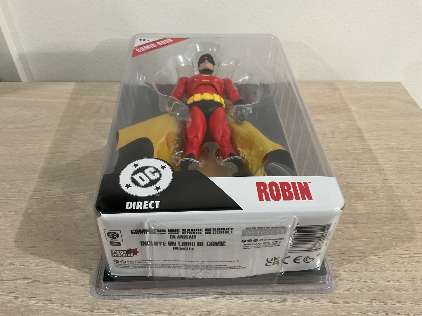 DC Direct Page Punchers Robin Teen Titans #41 7-Inch Figure with Comic