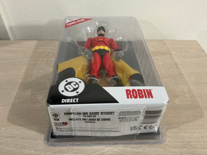 DC Direct Page Punchers Robin Teen Titans #41 7-Inch Figure with Comic