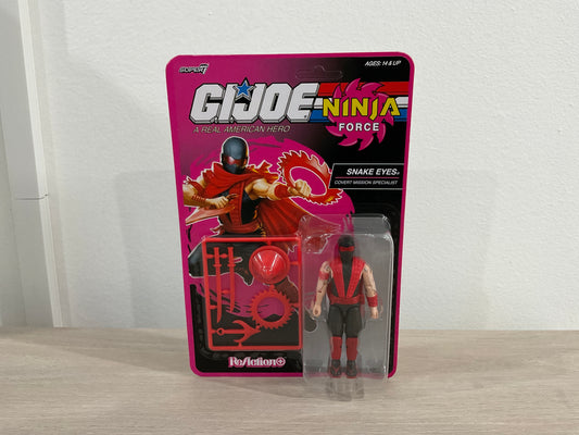 G.I. Joe ReAction+ Snake Eyes (Ninja Force) 3.75-Inch Action Figure