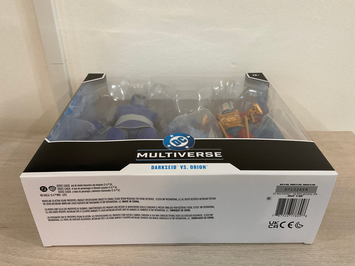 McFarlane DC Multiverse Darkseid vs. Orion 7" & Megafig 2-Pack – Substandard Packaging