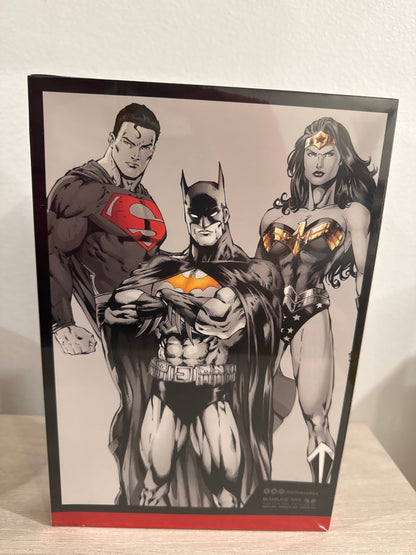 DC Super Powers Black & White Accent Edition Gold Label 3-Pack