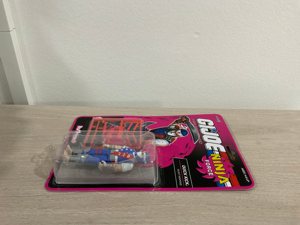 G.I. Joe ReAction+ Ninja Force Quick Kick 3.75" Action Figure - Punched