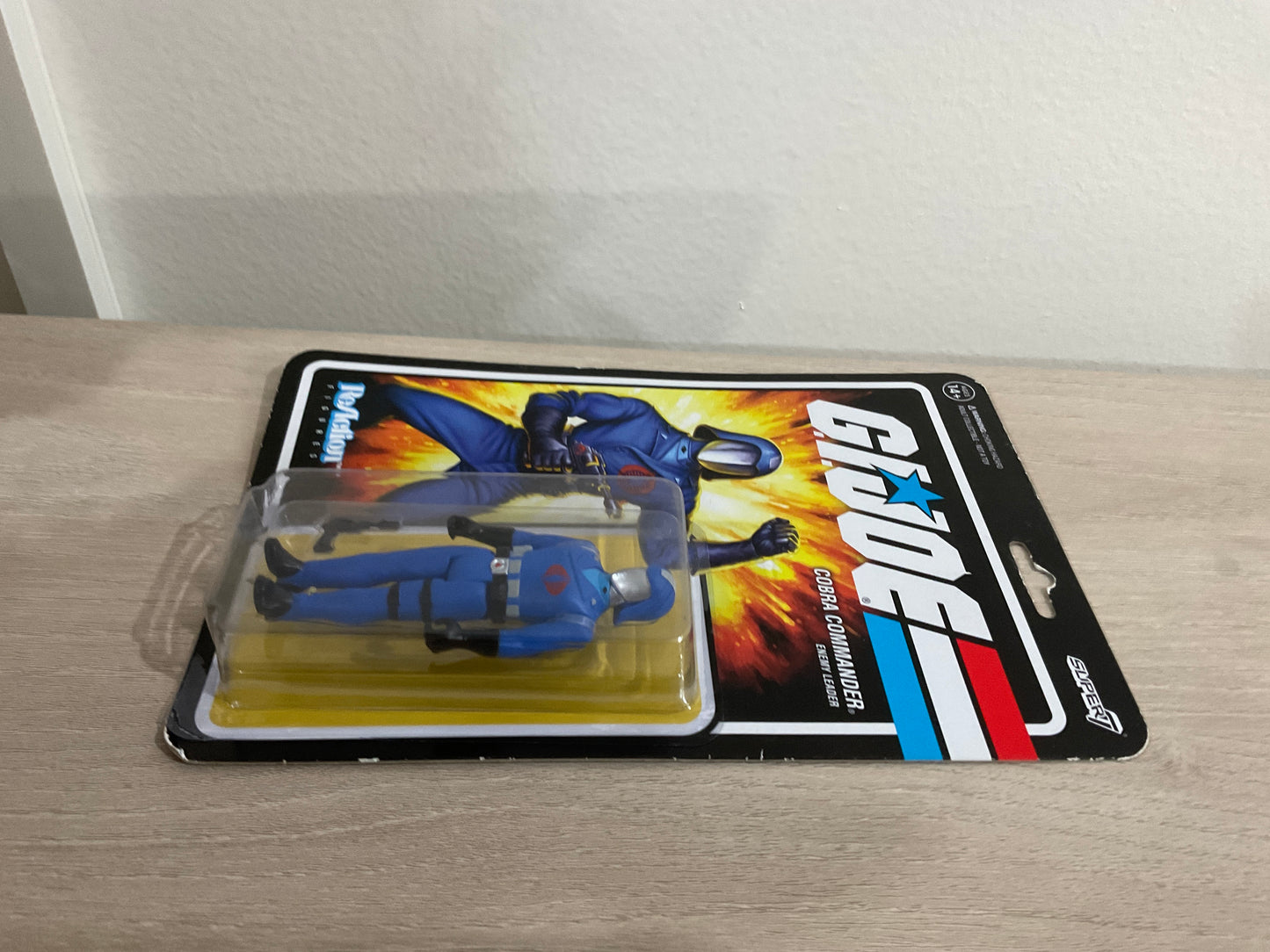 G.I. Joe ReAction+ Cobra Commander (Cartoon) 3.75-Inch Action Figure – Super7 Substandard 3