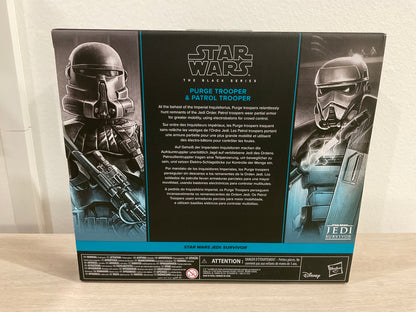 Star Wars The Black Series Purge Trooper & Patrol Trooper 6" Action Figure 2-Pack