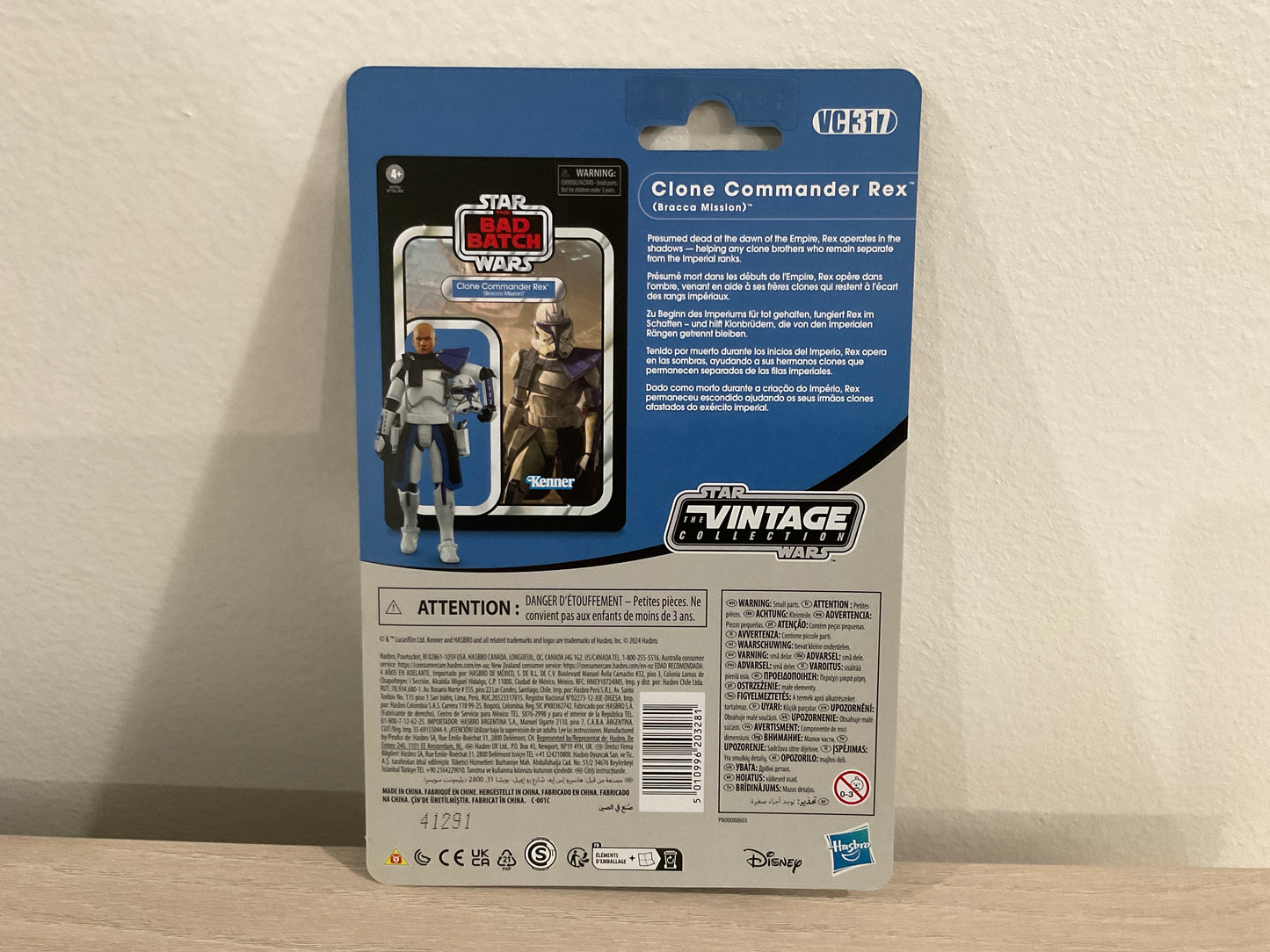 Star Wars Vintage Collection Captain Rex Bracca Mission 3.75-Inch Figure Hasbro