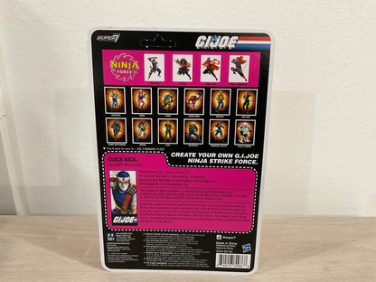 G.I. Joe ReAction+ Ninja Force Quick Kick 3.75" Action Figure - Unpunched
