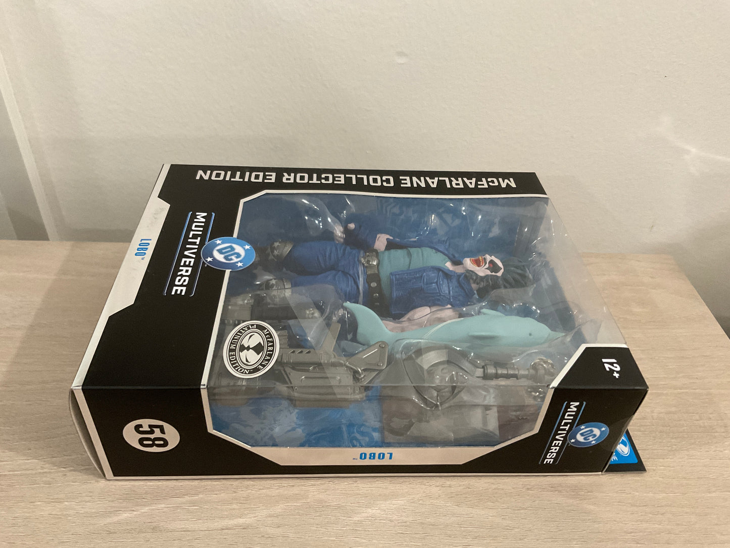 DC Multiverse Lobo DC Classic Platinum Chase McFarlane Collector Edition 7-In Figure