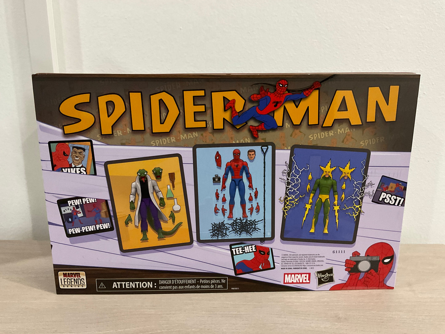 Marvel Legends Spider-Man, Lizard & Electro 3-Pack – SDCC 2026 Exclusive