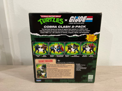 Hasbro G.I. Joe Classified Series x Teenage Mutant Ninja Turtles Roadblock x Raphael vs. Buzzer x Rocksteady Action Figure 2-Pack
