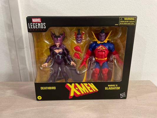 X-Men Marvel Legends Series Deathbird & Marvel’s Gladiator 6-Inch Action Figures