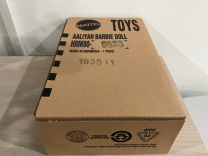 Barbie Signature Aaliyah 11.5″ Collectible Doll – Black Faux Leather Outfit