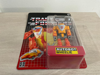 Transformers Retro G1 Autobot Wheelie 4.5-In Action Figure Hasbro