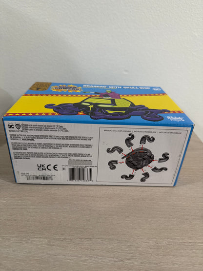 Brainiac w/Skull Ship: Panic in the Sky (DC Super Powers) Gold Label 4.5" Figure & Vehicle (Substandard)