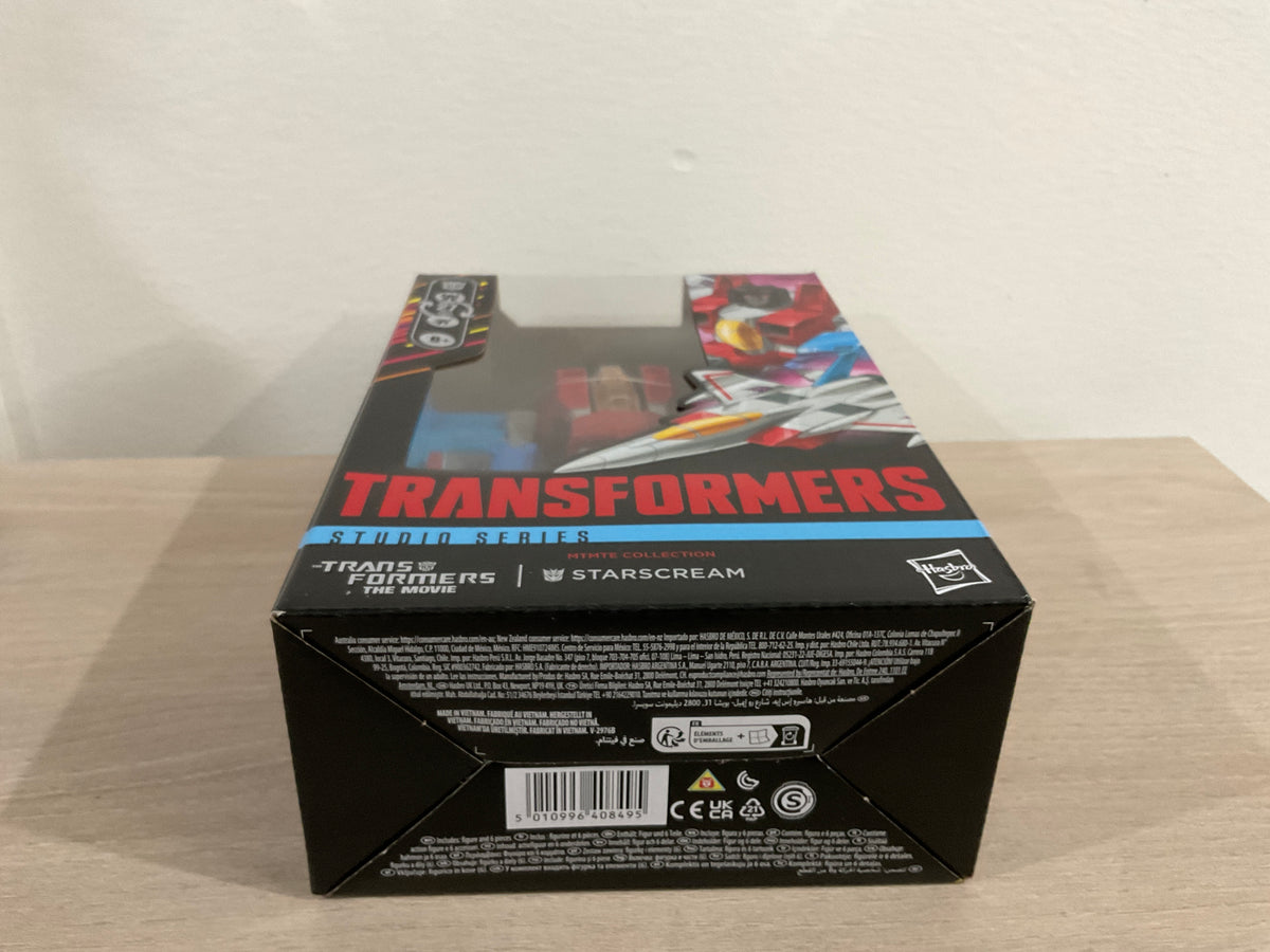 Transformers Studio Series MTMTE Collection The Transformers: The Movie Voyager Class Starscream